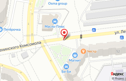 Фотостудия Сергея Дворникова на улице Ленинского Комсомола на карте