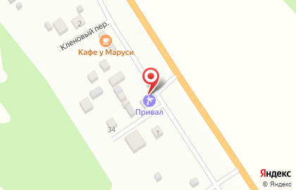 База отдыха Привал на карте