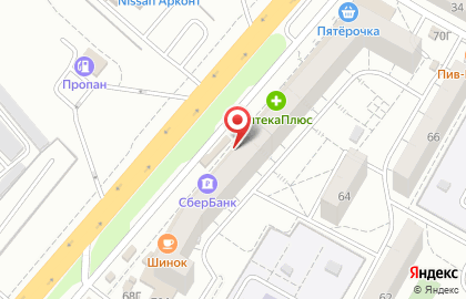Магазин Планета животных в Краснооктябрьском районе на карте