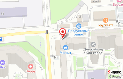 Супермаркет Магнит в Москве на карте