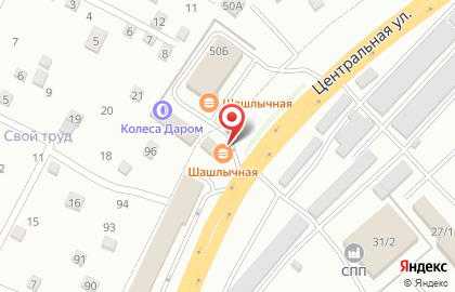 Мясной магазин в Уфе на карте