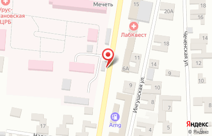 Аптека в Грозном на карте