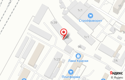 Торговая компания Метизофф в Советском районе на карте