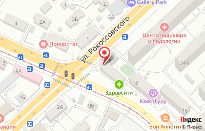 Цветочная лавка CveJoo в Центральном районе на карте