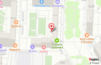 Пекарня Буlки в Москве на карте