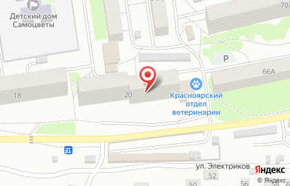 Шик на Парашютной улице на карте
