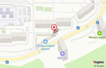 Ногтевая студия ЛакКи в Первореченском районе на карте
