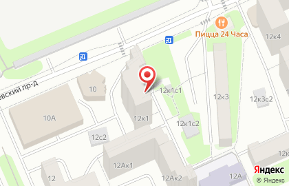 Перекресток Экспресс в Старопетровском проезде на карте