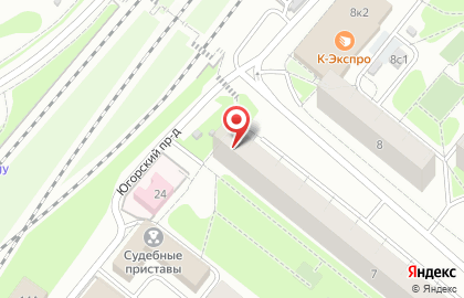 Участковый пункт полиции на Холмогорской улице на карте