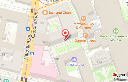 Компания Rusland SP на Итальянской улице на карте