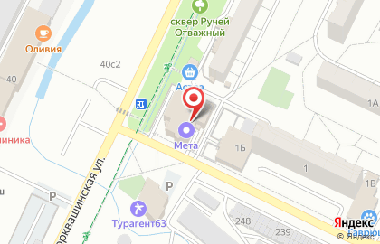 Российский технический центр безопасности дорожного движения, НОУ на карте