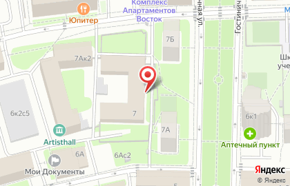 Московский Союз Художников Творческие студии скульпторов на карте