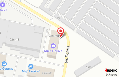 Многофункциональный комплекс Пойма на карте