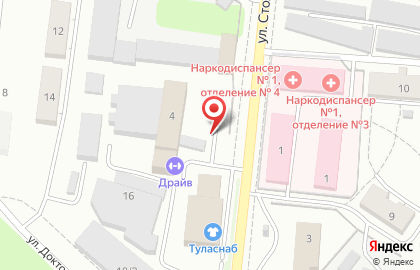 Шиномонтажная мастерская Диаманд в Пролетарском районе на карте