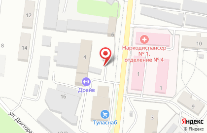 Шиномонтажная мастерская Диаманд в Пролетарском районе на карте