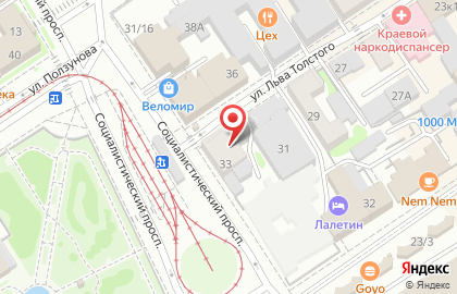 Магазин Электроинструмент на улице Льва Толстого на карте