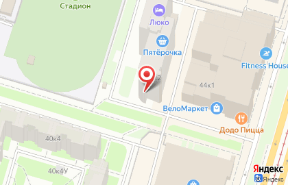 Магазин косметики и товаров для дома Улыбка радуги в Василеостровском районе на карте