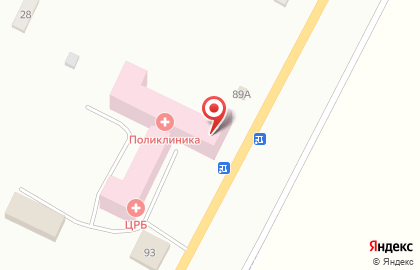 Поликлиника Нагорская центральная районная больница на карте