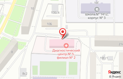 Диагностический центр №5 на Мурановской улице на карте