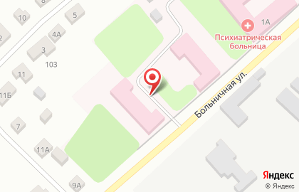 Психиатрическая больница №7 на карте