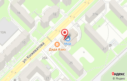 Торговый центр Мой в Первомайском районе на карте