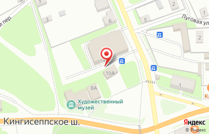 Ивангородское Автотранспортное Предприятие на карте