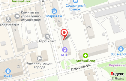 Магазин мясной продукции Вкусная жизнь на улице Гагарина на карте