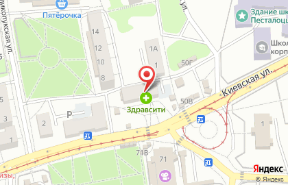 Магазин мясной продукции Балтптицепром в Московском районе на карте