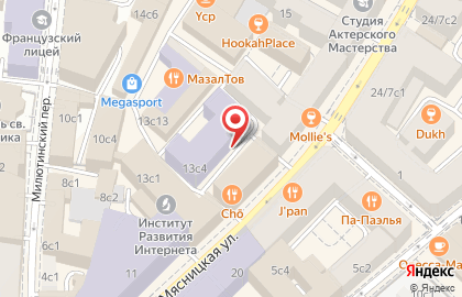 Московский Индустриальный Банк, ОАО на Кузнецком мосту на карте