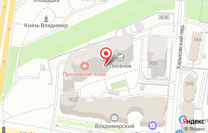 Бамбини-клаб на улице Костюкова на карте