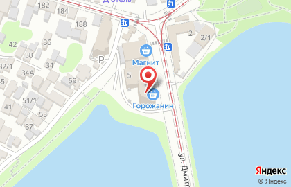 Торговый дом Zinger в Центральном районе на карте