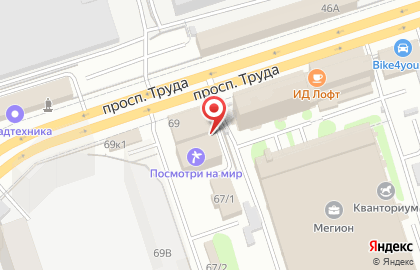 Компания Строй сервис в Коминтерновском районе на карте