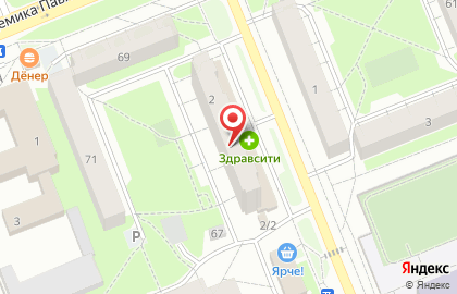 Красноярск-Восток-Сервис в Кировском районе на карте