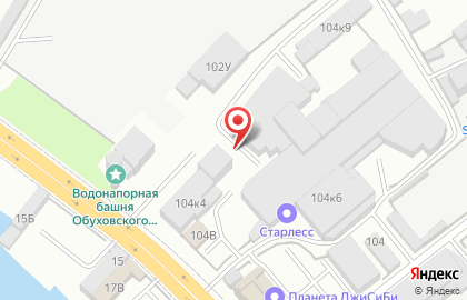 Тсм на Октябрьской набережной на карте