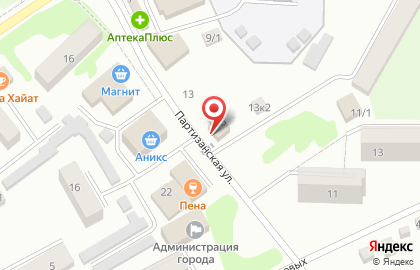 Компания СтройДом на Партизанской улице на карте