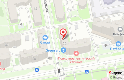 Стоматологическая клиника ВолгаМед на карте