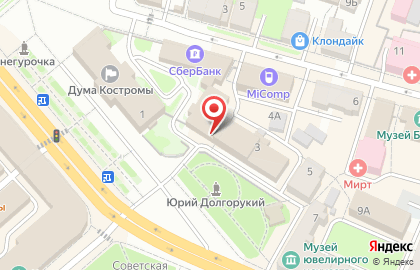 Комиссия по делам несовершеннолетних и защите их прав, Администрация г. Костромы на карте