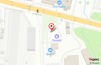 Заправочная станция Лукойл-уралнефтепродукт на Мельничной улице на карте