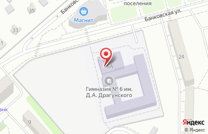 Гимназия №6 в Москве на карте
