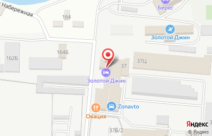 Гостиничный комплекс Золотой Джин в Астрахани на карте