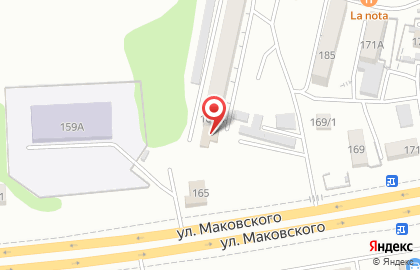 Гостиница Guest House на улице Маковского на карте
