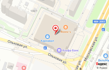Аптека ВИТРУМ на Московской улице на карте