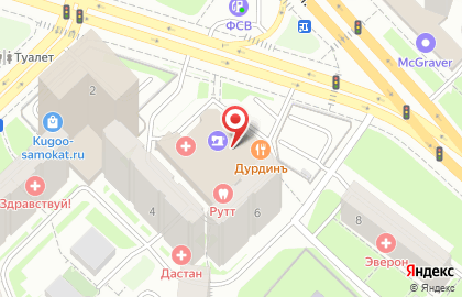 Русский ресторан Иван Дурдинъ на Волгоградском проспекте на карте