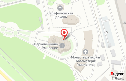 Женский монастырь в честь иконы Божией Матери Умиление на карте