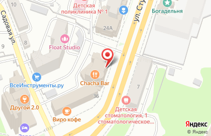 Магазин Империя люстр во Владимире на карте