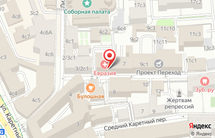infinique на карте