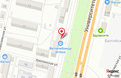 Ветеринарный центр, ИП Руссков В.В. на карте