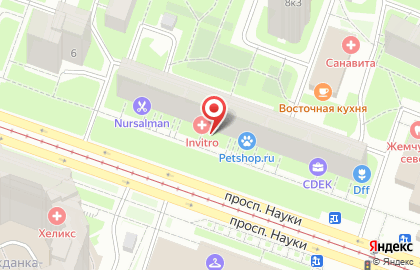 Салон красоты Хорошая в Калининском районе на карте
