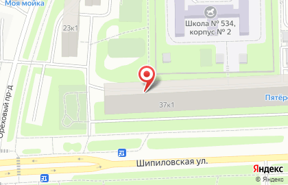 Район Зябликово Совет пенсионеров, ветеранов войны, труда, Вооруженных Сил и правоохранительных органов на Шипиловской улице на карте
