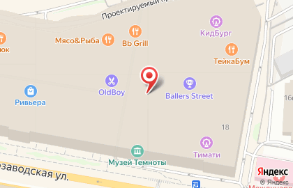Батутная арена Just Jump! на Автозаводской улице на карте